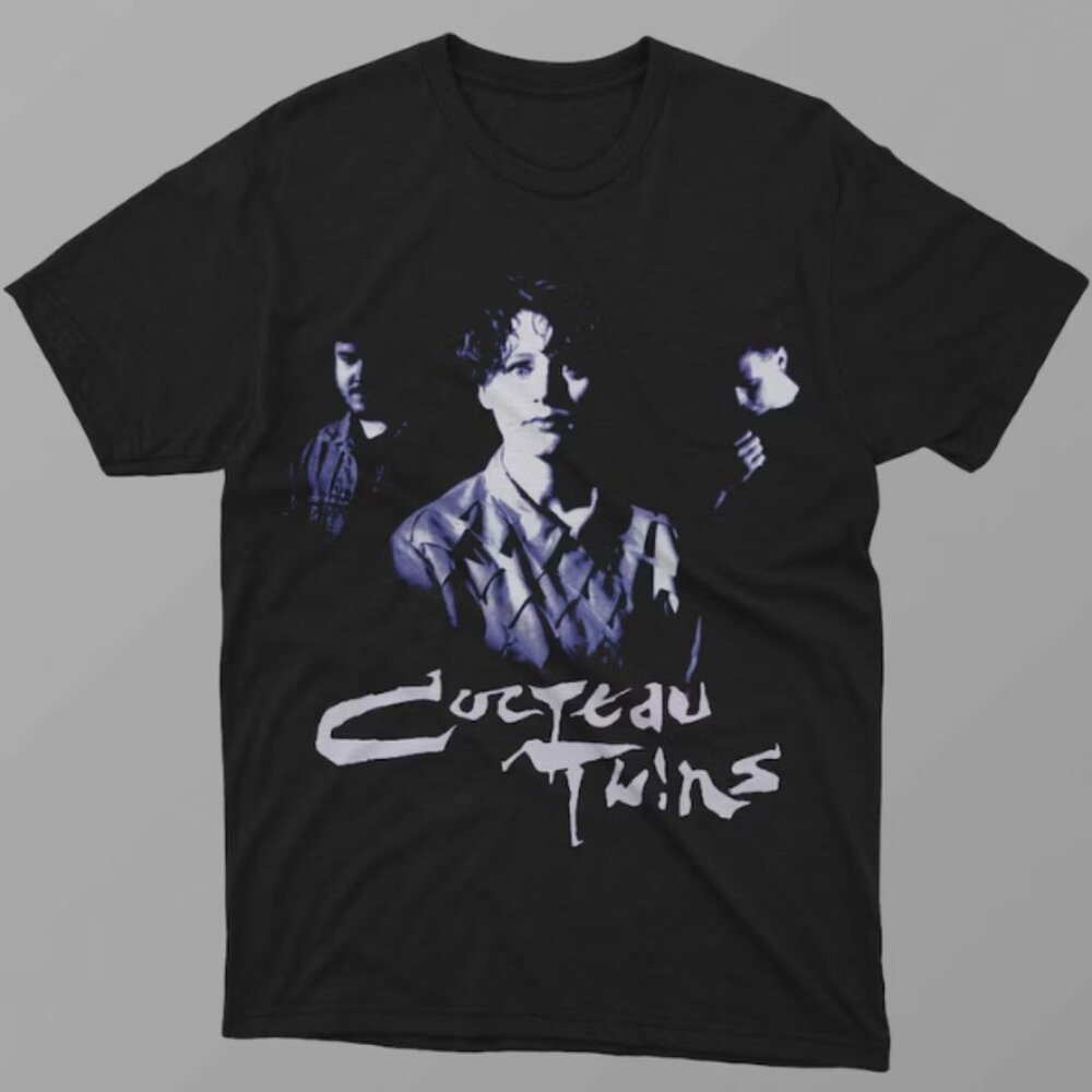 Cocteau Twins Band Photo Graphic Tee Reprint